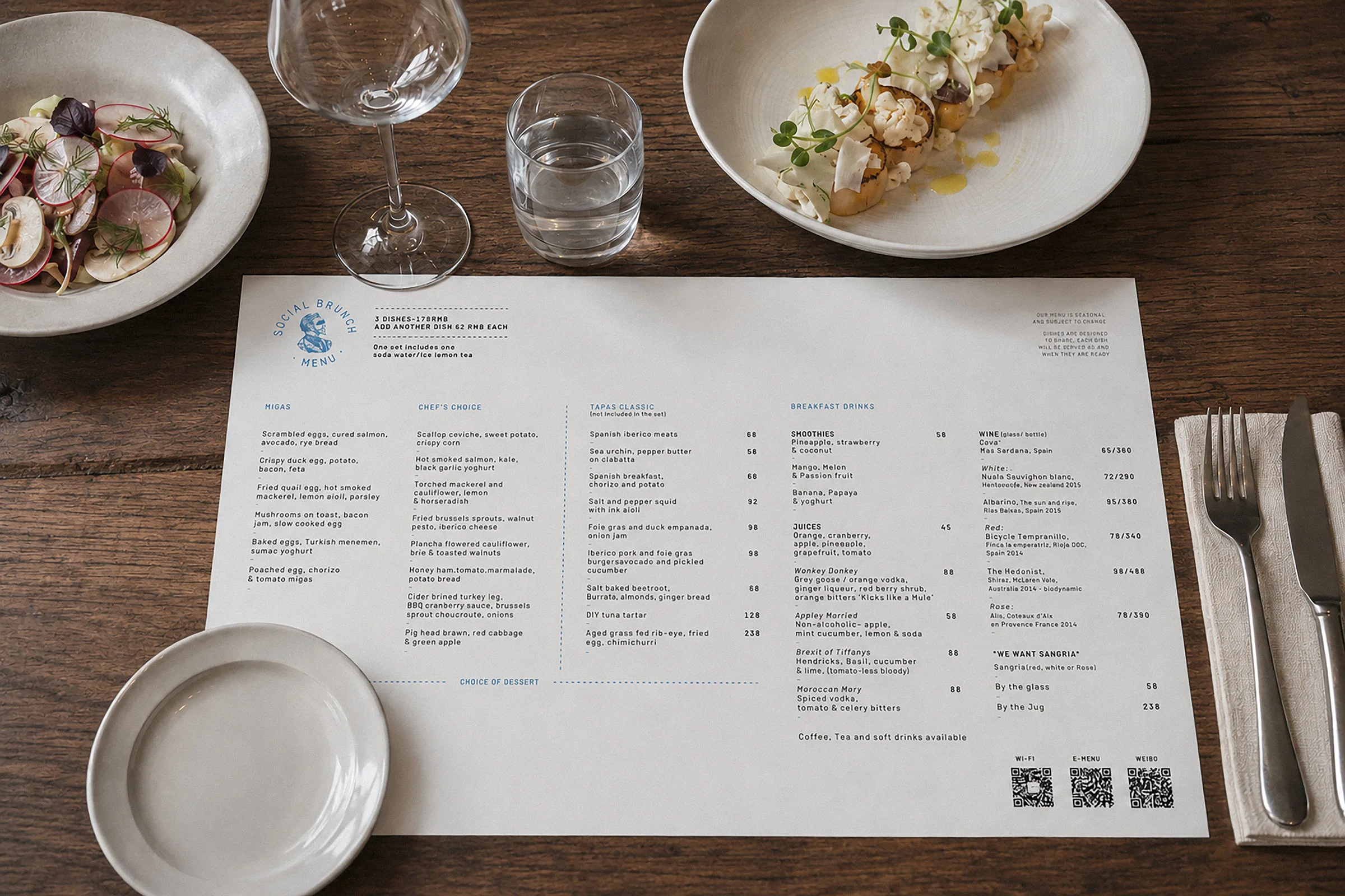 The Commune Social — Tapas · Dessert · Bar